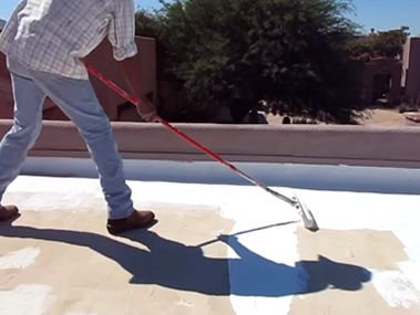 Elastomeric coating membrane detail and application